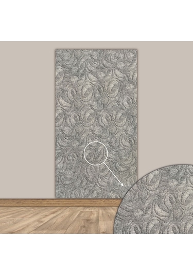 Tink 3d Kendinden Yapışkanlı Akustik Keçe Panel Modern Desenli 52x98 Cm 2 Adet 1 M² Gri
