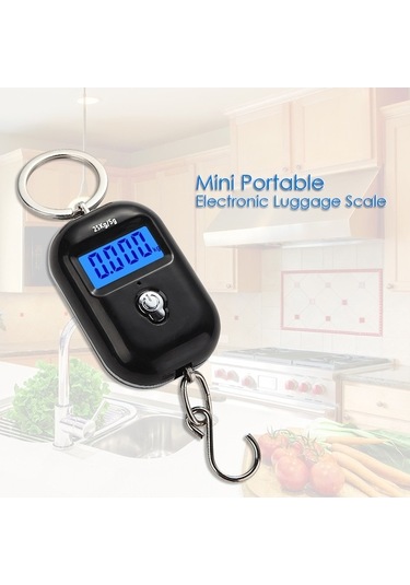 Pazly Mini 25kg Dijital Kanca Terazi - Çok Fonksiyonlu, Hassas Ölçüm, 3 Birim Seçenekli, Pratik Ve Taşınabilir