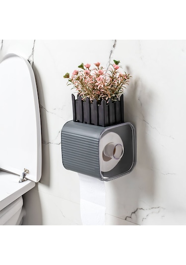 Porsima 2042 Yapışkanlı Banyo Tuvalet Kağıtlığı Peçetelik