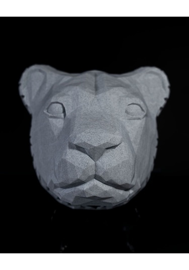 Aslan Gece Lambası Beyaz