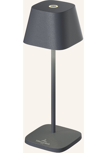 Neapel Mıcro Akülü Masa Lambası, Ip65 Korumalı, Dış Mekan, 20 Cm Gri