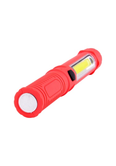 Çok Amaçlı Mıknatıslı Pilli El Feneri Watton  Wt-1905 Kırmızı