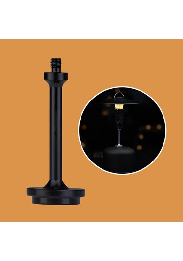 Homyl Fener Gaz Tankı Braketi Balıkçılık Dış Siyah Siyah