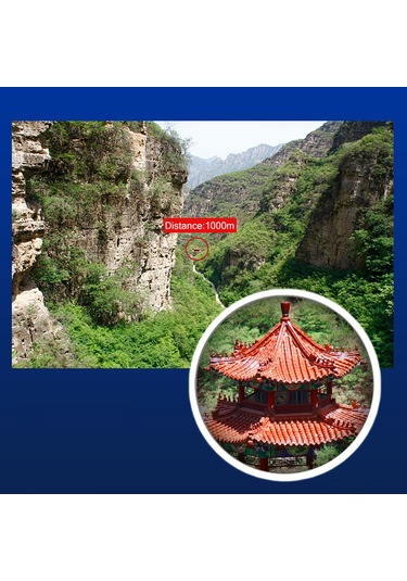 Samdoo Visionking 7x Büyüme 18mm Lens Mini Monoküler - Uzak Manzaralar İçin Parlak Görüntü, Taşınabilir, Kuş İzleme Spor Etkinlikler Seyahat