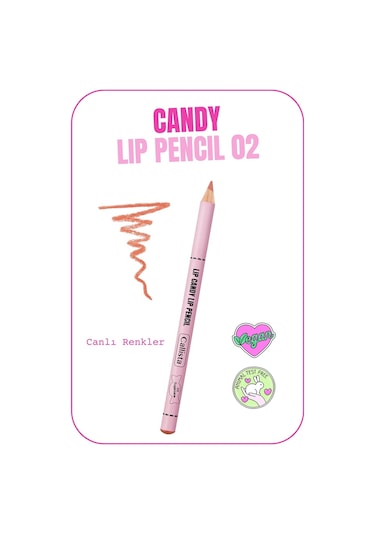 Callista Lip Candy Dudak Kalemi 02 Sugarcane - Nude