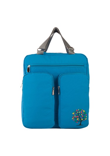 Teltree Geniş Fonksiyonlu Anne Çantası Su Geçirmez, Büyük Kapasiteli, Ayırıcılı Bebek Bakım Çantası, Mavi Mavi