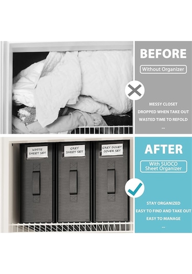 Cbtx Yatağın Altında Saklama Kutusu Oxford Kumaş Katlanabilir Elbise Battaniye Çanta - Gri