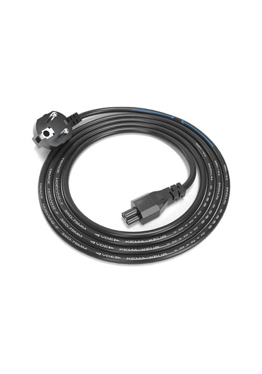 C5 Yonca Power Kablosu Notebook Laptop Adaptör Güç Kablosu - 3 mt