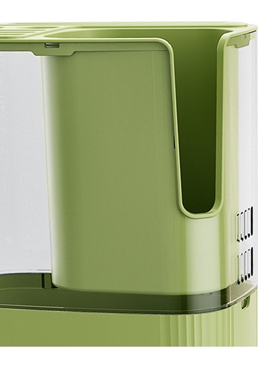 Homyl Bıçak Bloğu Tutucusu Çiftlik Evi Mutfak Alet Depolama Gosterildigi Gibi