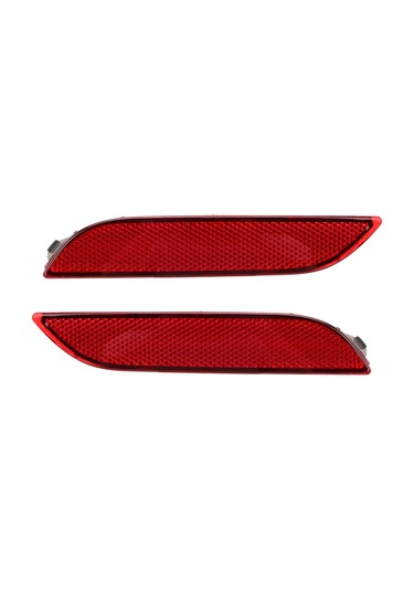 Moveevo Toyota Camry 2018+ Arka Tampon Reflektörü - Kırmızı Lensli, Görünürlüğü Artırır, Oe Numara: 81910-06070, 81920-06060