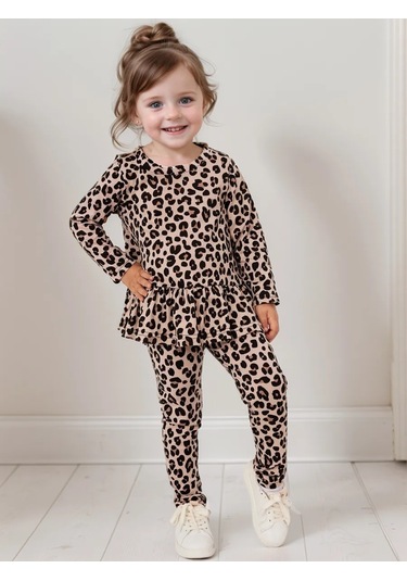 Jambo Wear Okul Öncesi İçin Penye Takım 285903380 Leopar