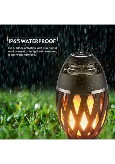 Artfulabode Bluetooth Hoparlör, Alev Görünümlü