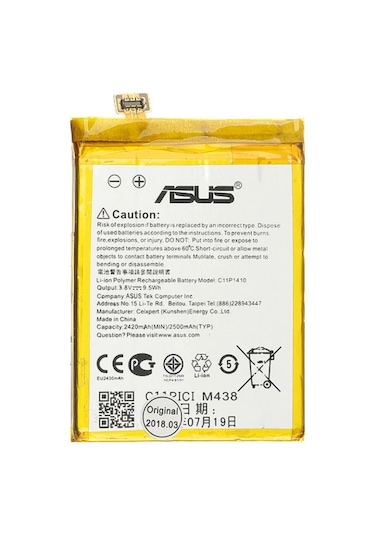 Asus Zenfone 5 Lite Batarya C11P1410 2500 Mah