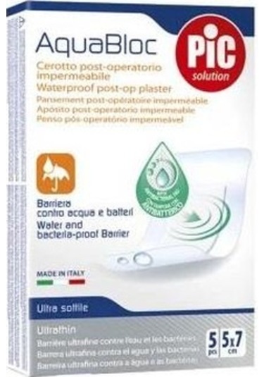 Pic Solution Aquabloc Steril Film Pedli Yara Örtüsü 5 x 7 CM 5'li