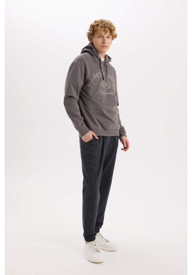 DeFacto Regular Fit Eşofman Altı Cepli Basic Düz Beli Bağcıklı Lastikli Paça D4416AX25SPAR104