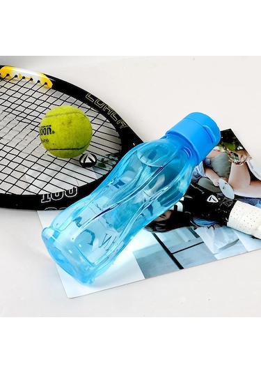 Pp Spor Su Şişesi 900ml/1l Taşınabilir Spor Salonu Su İçme Çok Renkli