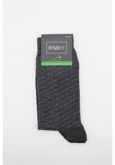 Koyu Antrasit Bambu Desenli Çorap 1060245104 Koyu Antrasit