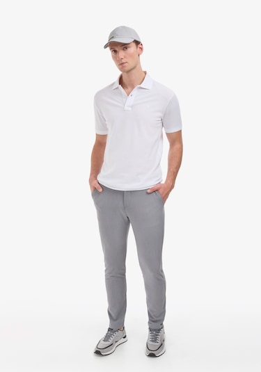 Pierre Cardin Erkek Beyaz Tişört Basic 50321128-vr013