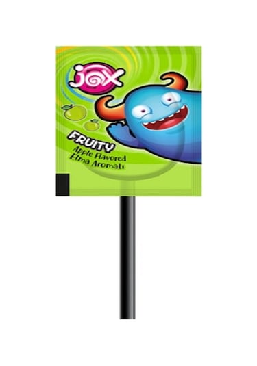 Jox Fruity Meyve Aromalı Yassı Lolipop 120 x 8 G