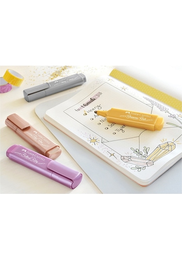 Faber-Castell Fosforlu Kalem 46 Metalik Rose