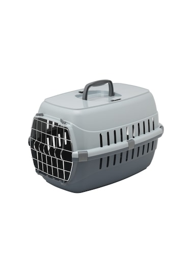 Moderna Roadrunner Plastik Kapılı Kedi Köpek Taşıma Kabı No:1