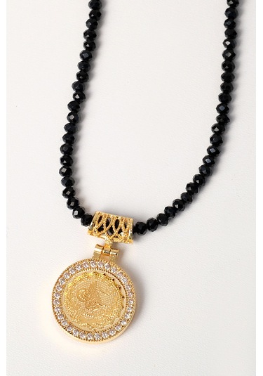 Ena Tuğralı Safir Taşlı Kolye