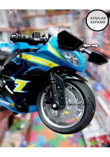 Honda Cbr Motor Oyuncak Yarış Motorsiklet Diecast Metal Model Ara