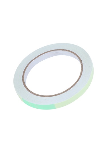 Dianziye 10mm X 10m Yeşil Yeniden Kullanıma Uygun Işık Emici Bant - Su Geçirmez, Yangın Engelleme Özelliğiyle Çevre Dost, 5-6 Saat Işık Verir