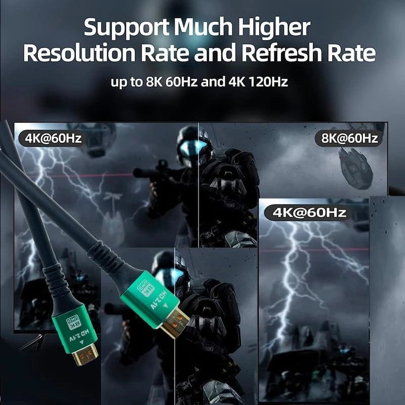 Primex Px-h8k01 Fully 1.5m 8k Hdmi Kablo, Hdr V2.1 Arc Hdmi Kablo, V2.1 Kablo Hdmı