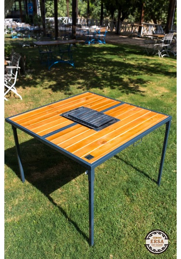 Geniş Kamp-karavan Çanta Modeli Ahşap