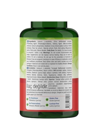 Natures Supreme Ester-C 1000 Mg C Vitamini 60 Tablet Aromasiz