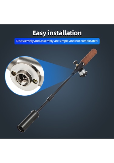 Geeroyoo Ayarlanabilir Alevli Propan Çim Yakıcı - Ergonomik Tutma Sapı Ve 15.000 Kcal/h Güç