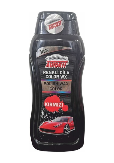 Autokit Renkli Likit Cila (Kırmızı) 300 ML