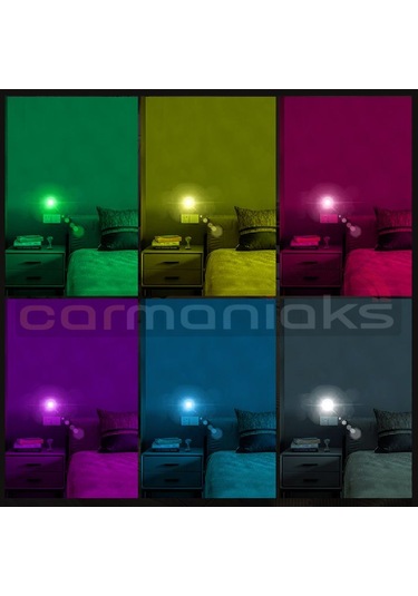 RGB Mıknatıslı Dokunmatik Led Atmosfer Lamba Çok Renkli
