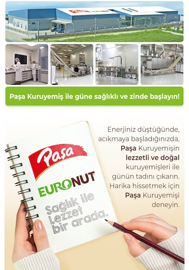 Paşa Kuruyemiş Çiğ Kaju & Cranberry Mix 4 x 150 G