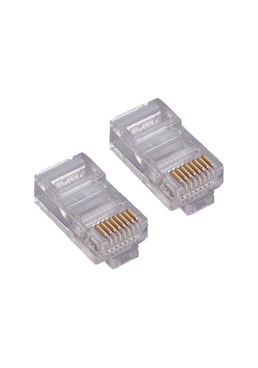 Speed Cat6 Utp Sp-u100 Rj45 100lü Paket Plastik Konnektör