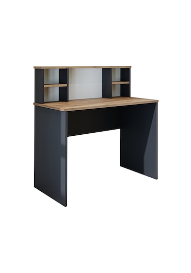 Paris Çalışma Masası , Çocuk Çalışma Masası,100 Cm Atlantik Çam - Antrasit Paris Çalışma Masası , Çocuk Çalışma Masası,100 Cm Atlantik Çam - Antrasit