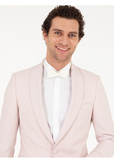 Cacharel Pudra Slim Fit Smokin Damatlık Pembe