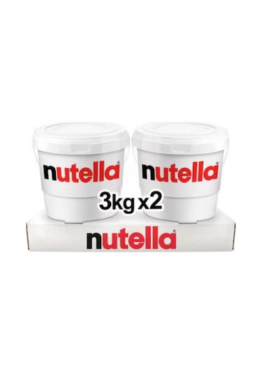 Nutella 3 Kg X 2 Adet
