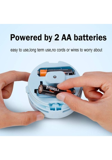 Samdoo Tw8050 Mavi El Tutan Mini Elektrikli Süpürge - Ev, Masaüstü Ve Araç İçin Küçük Boy Temizlik Aleti Beyaz - Gri