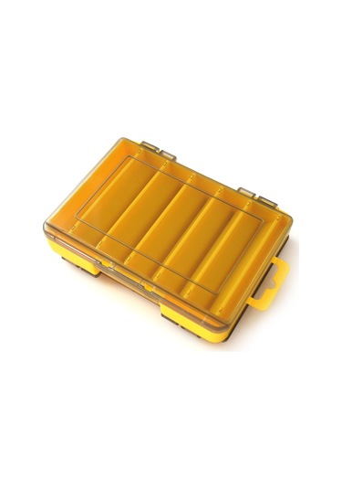 Reedark 4'lü Çift Taraflı Açılabilir Süzgeçli Yem Kutusu Seti Büyük Sarı+büyük Gri+küçük Sarı+küçük Gri