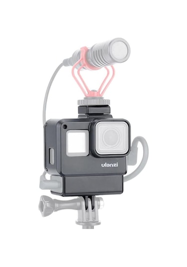 Ulanzi V2 Gopro Hero 5 6 7 Mikrofon Yuvalı Çerçeve Çok Renkli
