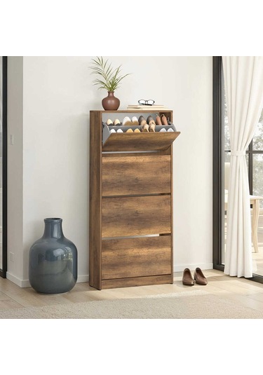 Flat Duo 4 Katlı Geniş Ayakkabılık-koyu Ceviz Oslo Ceviz 73x157x26 Cm Gxyxd Ceviz Flat Duo 4 Katlı Geniş Ayakkabılık-koyu Ceviz Oslo Ceviz 73x157x26 Cm Gxyxd Ceviz