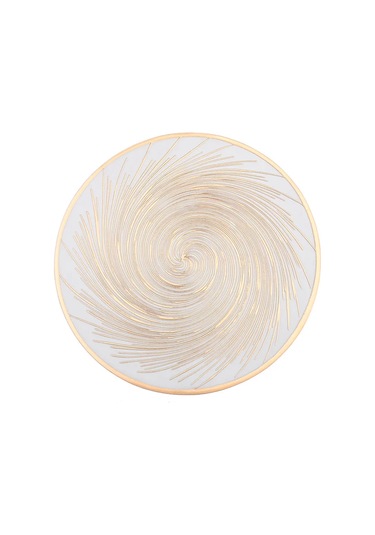 Heavenly Place Masanız İçin Yuvarlak Mutfak Peçeteleri, 4 Adet 376221543 Beyaz