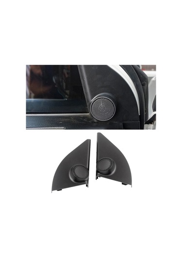 Araba Kapı Paneli Ses Korna Kapağı Üçgen Hoparlör Kapağı Döşeme