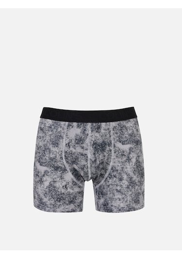 Colins Modern Fit Erkek Gri Boxer Cl1070448 Q1.v1 Mga Gri Melanj