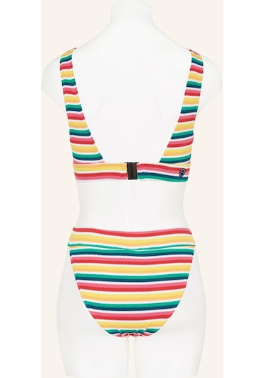 Cafe Du Cycliste Olivia Bralette Bikini Takımı, Çizgili Kadın Bikini Çok Renkli