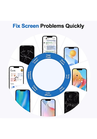 Apple Uyumlu iPhone 13 Hd Hücre İçi Lcd Ekran İçin