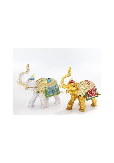 Swarovski Taşlı Tekli Fil Figürü Model 5