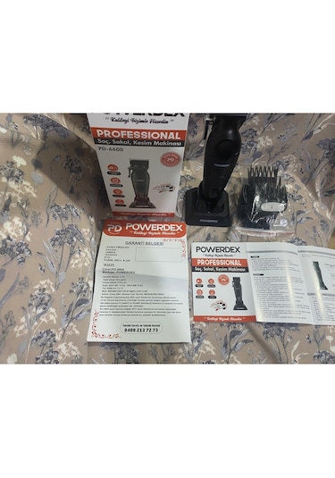 Powerdex PD-6600 Profesyonel Saç Sakal Kesme Makinesi